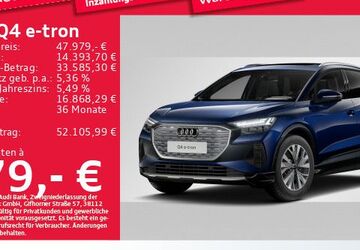 Audi Q4 e-tron 16.902 km 47.979 &euro; München 81825