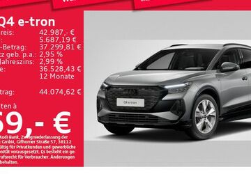 Audi Q4 e-tron 6.291 km 41.768 &euro; München 80935