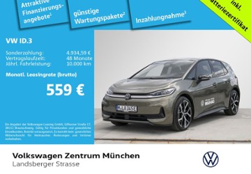 VW ID.3 3.000 km 49.490 &euro; München 80687