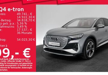 Audi Q4 e-tron 33.138 km 49.741 &euro; München 80935