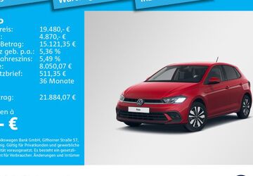 VW Polo 38.454 km 19.480 &euro; München 80935