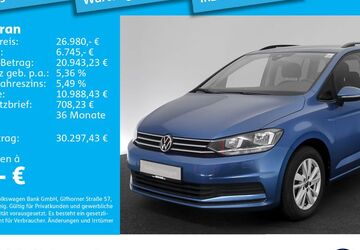 VW Touran 61.761 km 26.980 &euro; München 80935