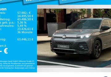 VW Tiguan 14.980 km 55.893 &euro; München 80935