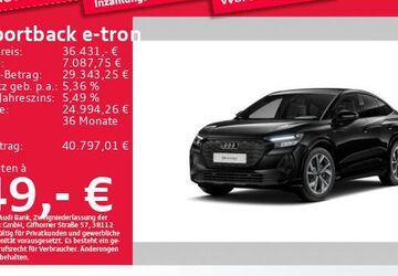 Audi Q4 e-tron 33.937 km 35.463 &euro; München 81825