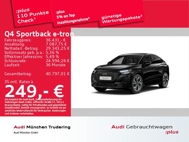 Audi Q4 e-tron 33.937 km 35.463 &euro; München 81825