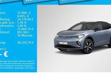 VW ID.4 74.614 km 32.982 &euro; München 80935
