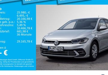 VW Polo 6.369 km 25.980 &euro; München 81825