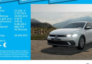 VW Polo 3.000 km 23.190 &euro; Ottobrunn 85521
