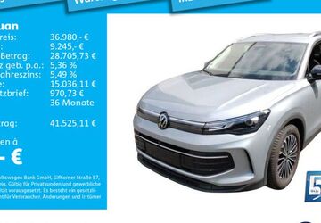 VW Tiguan 7.040 km 36.980 &euro; München 80935