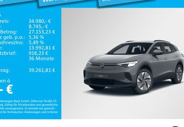 VW ID.4 26.524 km 34.980 &euro; München 80935