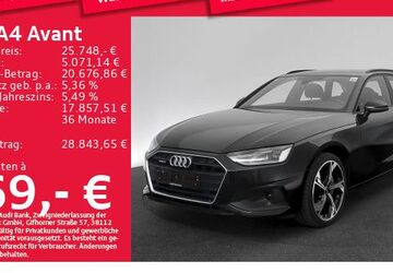 Audi A4 63.851 km 25.748 &euro; München 80935