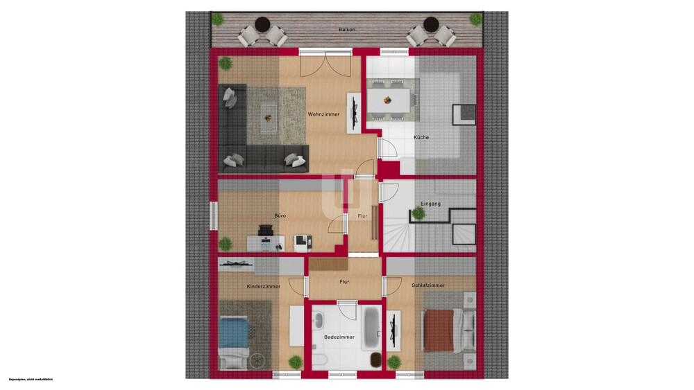 Wohnungsgrundriss