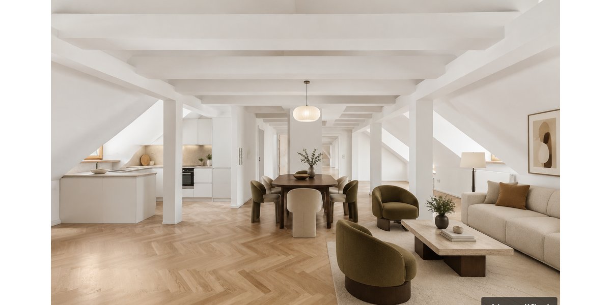 Etagenwohnung München Maxvorstadt - 3 Zimmer, 152 m&sup2;, 3.990&euro; | Angebot:27204763