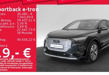 Audi Q4 e-tron 56.266 km 34.994 &euro; München 80935