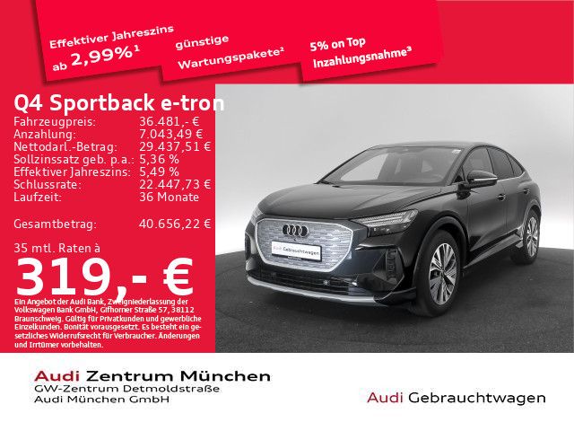 Audi Q4 e-tron 56.266 km 34.994 &euro; München 80935