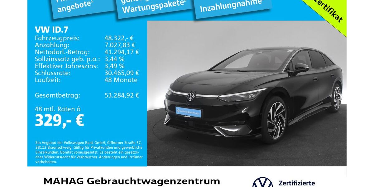 VW ID.7 4.654 km 47.424 &euro; München 80935